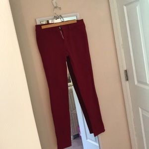 Red American Eagle Jegging